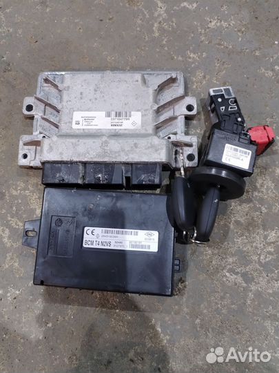 Блок управления двигателем логан 2 k7m