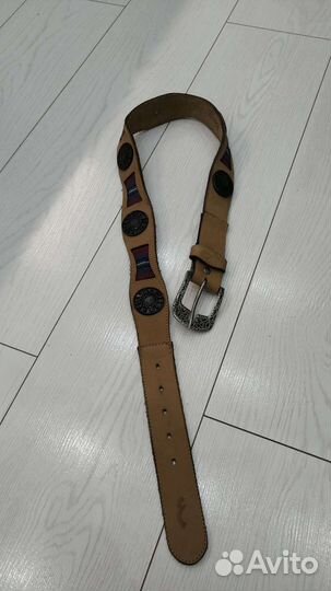 Benetton кожаный ремень