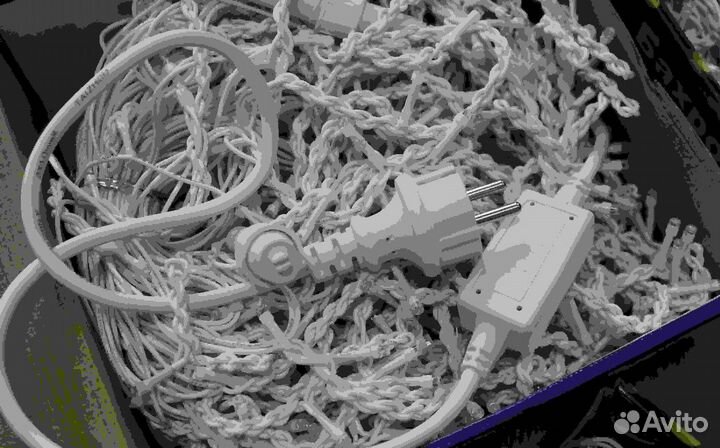 Гирлянда бахрома 25м