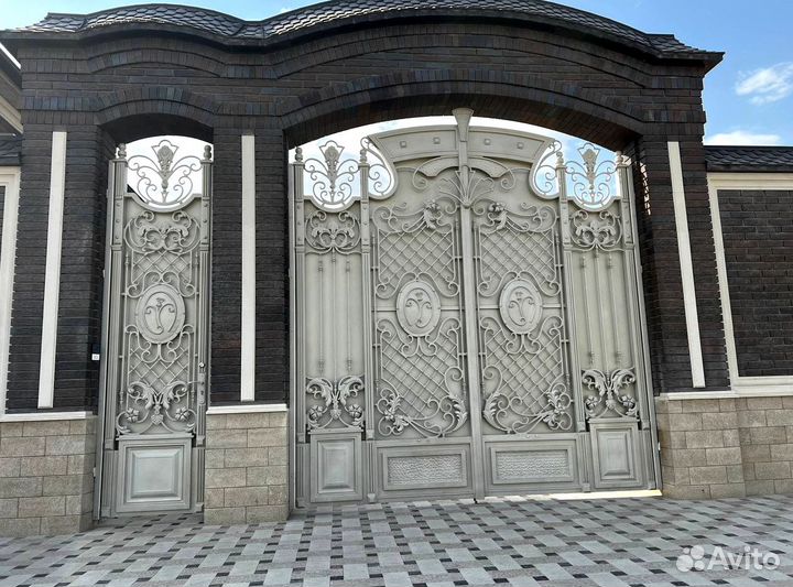 Кованые ворота