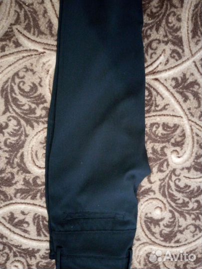 Брюки школьные синее