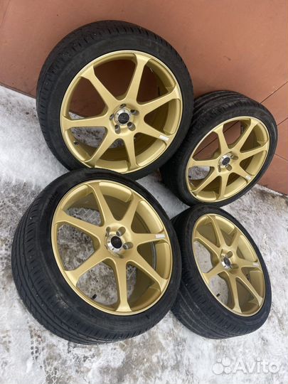 Диски Yokohama Model 7 Japan и Новые Шины Zonda