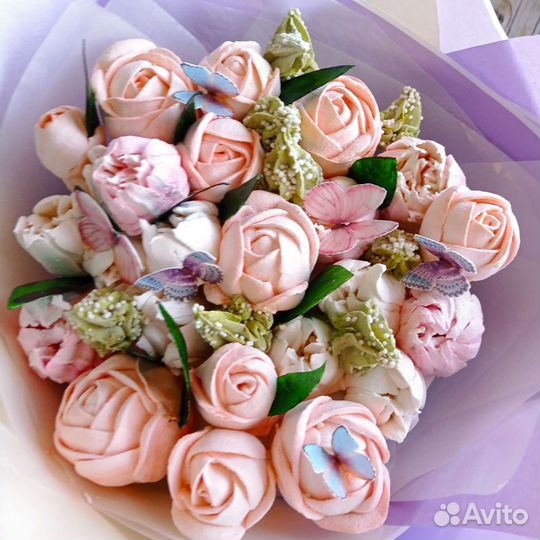 Зефирные букеты