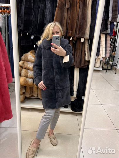 Шуба норковая nafa elena Furs 40/42/44 трансформер