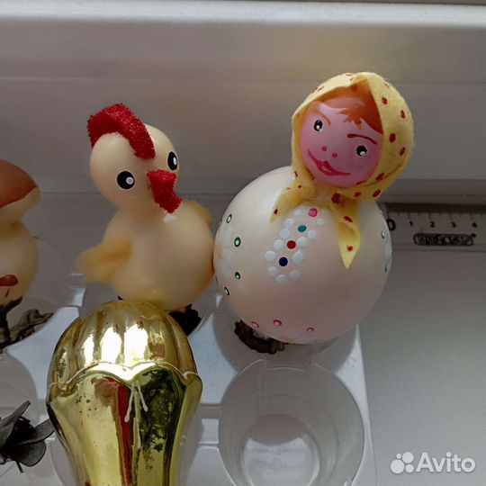 Елочные игрушки СССР на прищепке