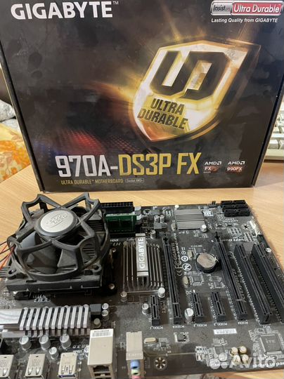 Материнская плата с процессором am3