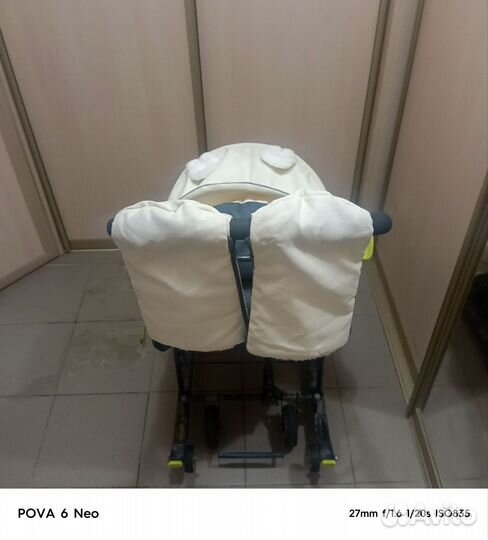 Детские санки коляска