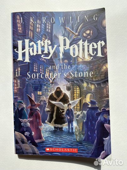 Harry Potter книга на английском