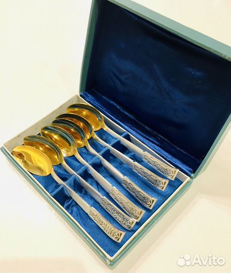 Ложки чайные серебро 916 Таллин, СССР