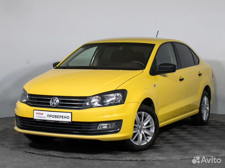 Volkswagen Polo 1.6 AT, 2018, 95 655 км