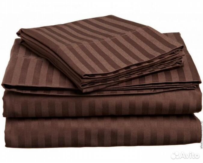 Ткань сатин страйп для отелей и гостиниц