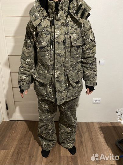 Костюм зимний бушлат для рыбалки
