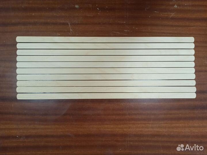Декоративные Рейки из фанеры 5 мм для творчества