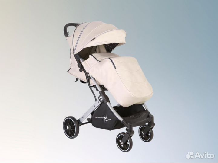 Коляска прогулочная Luxmom T9, бежевый