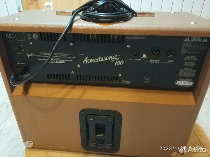 Гитарный комбоусилитель fender
