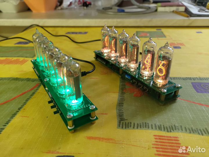 Часы nixie clock 6 ламп ин-14