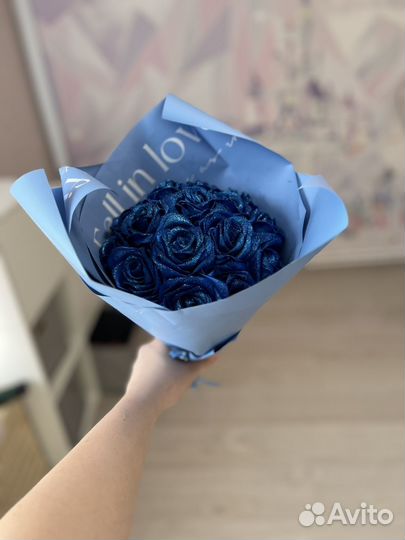 Букет из атласных лент