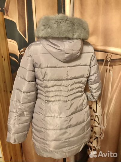 Пальто утепленное синтепон 44 46