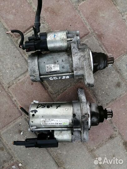 Стартер DSG 7 1.4 TSI VAG Гольф Пассат 0AM911023B