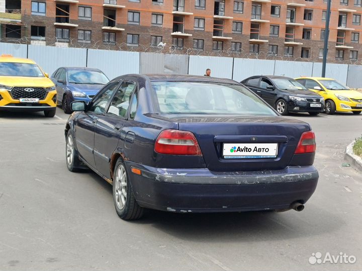 Volvo S40 1.6 МТ, 2001, 289 123 км