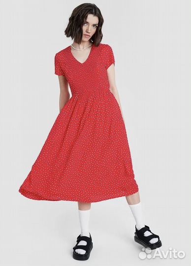 Платье в горошек