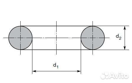 Кольцо O-ring 75.79х3.53 NBR90