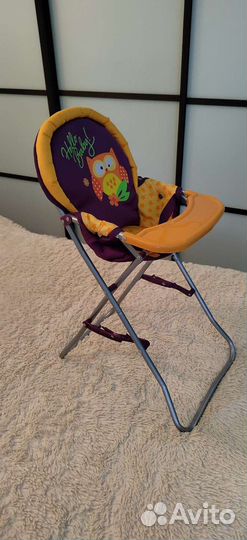 Стульчик для кормления и коляска трость Demi baby