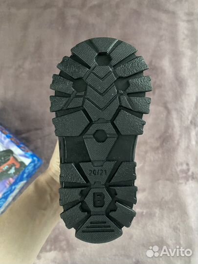 Дутики зимние детские размер 20/21