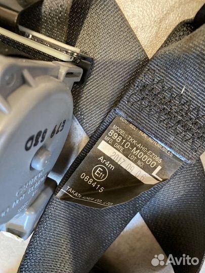 Ремень безопасности задний левый Hyundai Creta