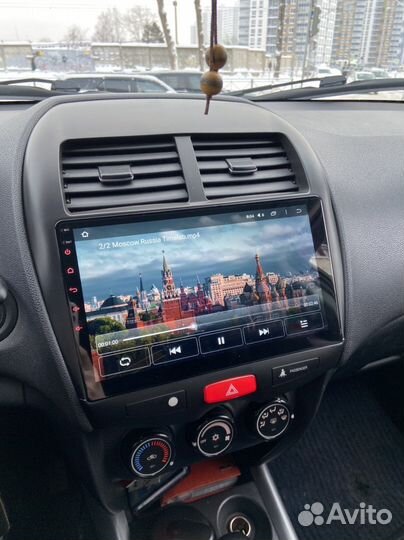 Магнитола mitsubishi asx