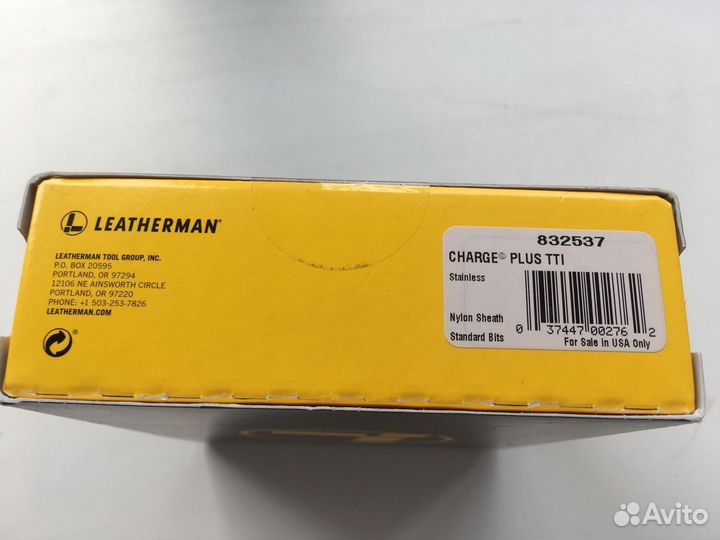 Мультитул Leatherman Charge plus TTI