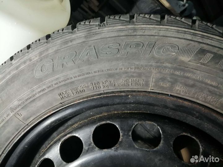 R16 Dunlop Graspic DS3 205/60, PCD 5x112 DIA 60