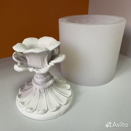 Силиконовая форма «подсвечник»