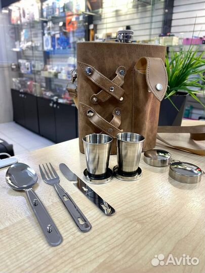 Фляжка из нержавейки