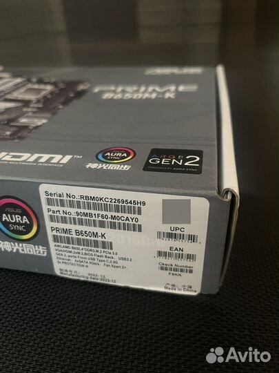 Сборка комплект 7600x b650m-k на ddr5