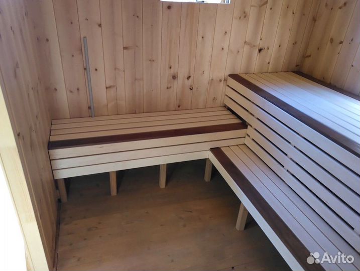 Баня Каркасная 5 х 3 Под Ключ Из Кедра