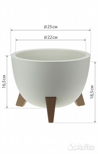 Кашпо для цветов напольное
