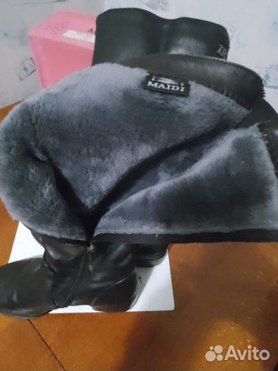 Сапоги женские 36 размер зима бу