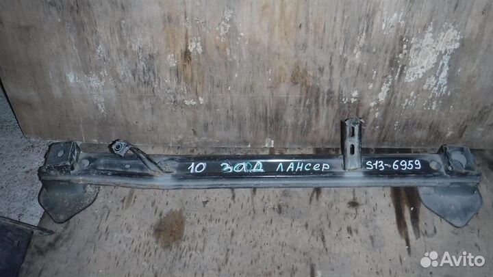 Усилитель заднего бампера Mitsubishi Lancer 10 (C