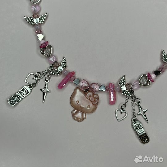 Ожерелье hello kitty