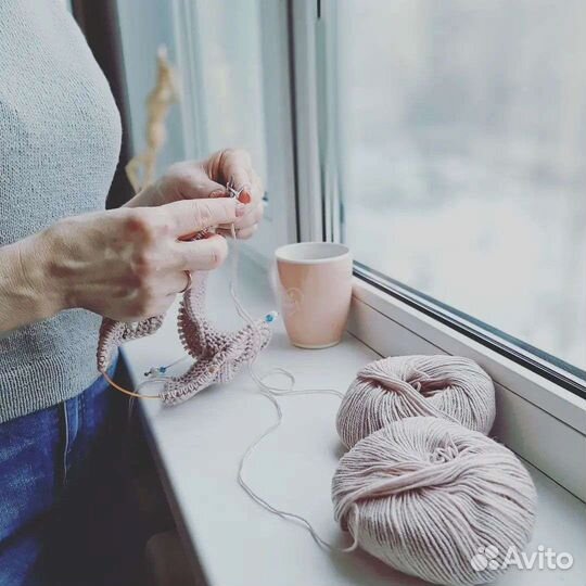 Обучение вязанию спицами/крючком для новичков