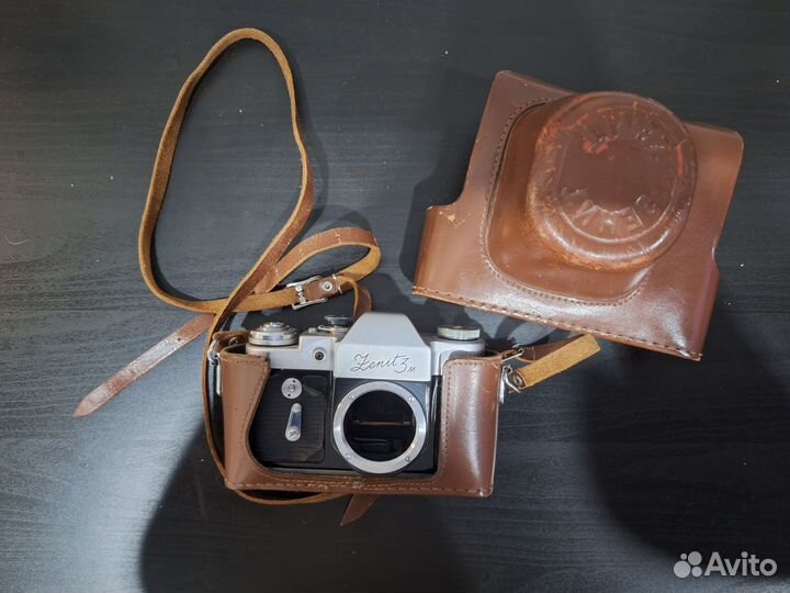 Пленочный фотоаппарат zenit 3m нерабочий