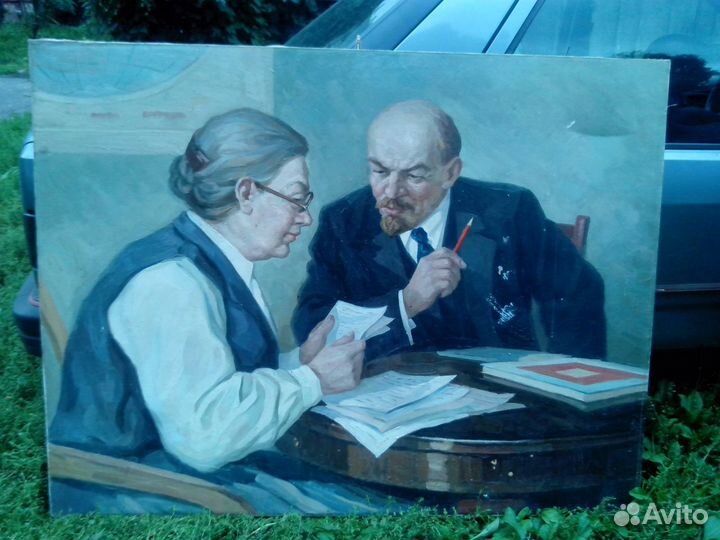 Ленин и Н К Крупская