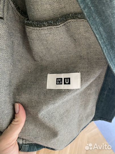 Джинсовый комплект uniqlo