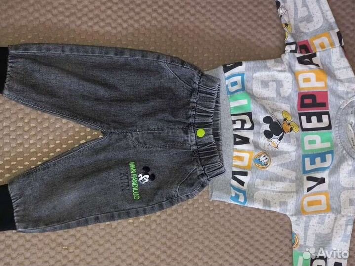 Детские вещи на мальчика 80 86 92