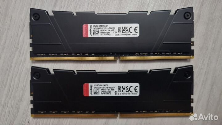 Оперативная память ddr4 32gb (3600) /Kingston Fury