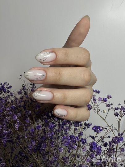 Маникюр гель лак