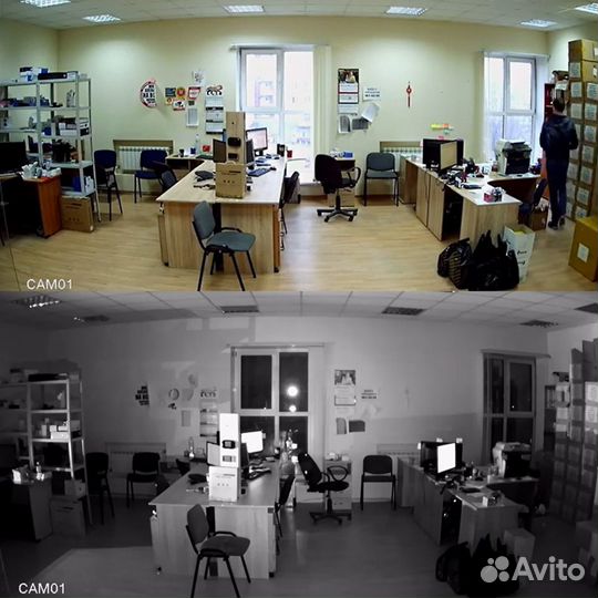 Камера видеонаблюдения 3Мп WiFi поворотная уличная