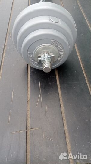 Штанга гриф блины бу