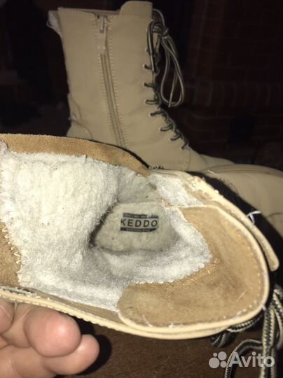 Зимние детские ботинки 34 размер